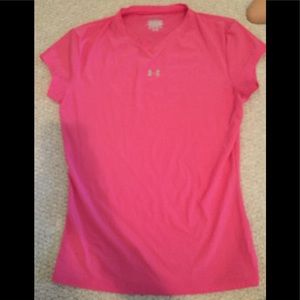 Under Armour women’s pink s/s top $24.99 retail M
